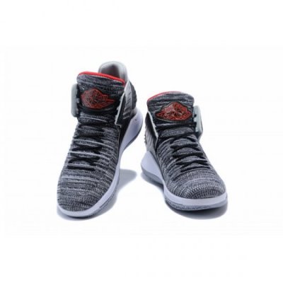 Nike Erkek Air Jordan 32 Siyah / Kırmızı / Gri Basketbol Ayakkabısı Türkiye - X873GXHK